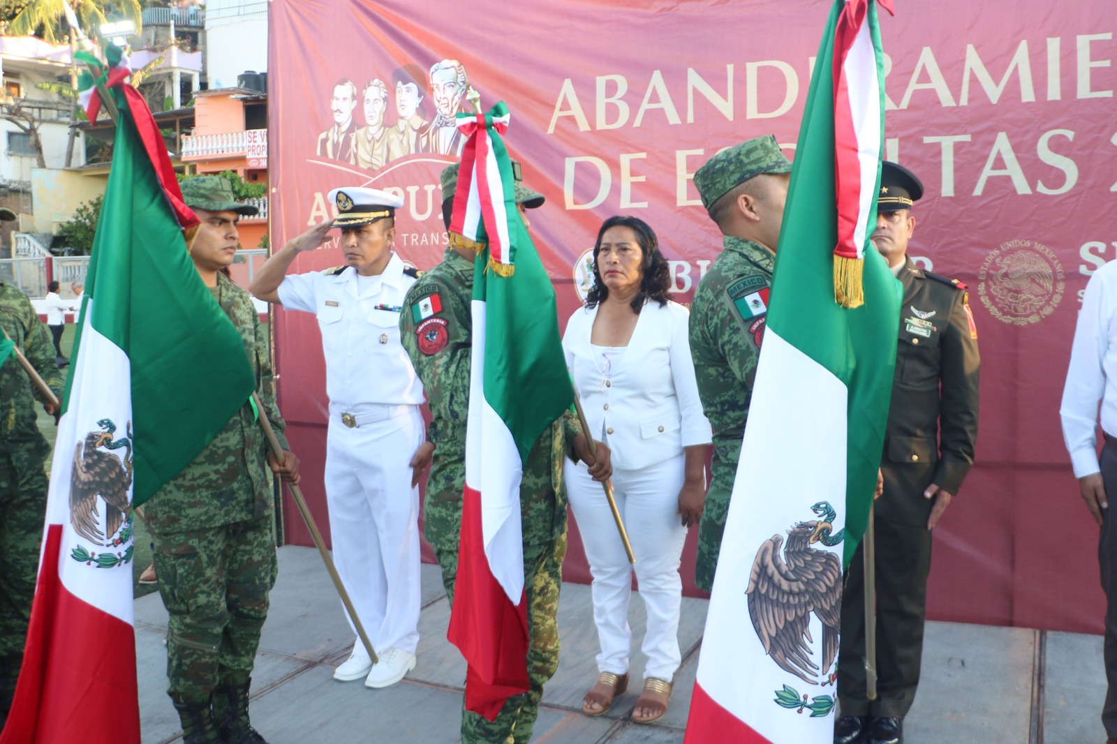 Encabeza Abelina Conmemoraci N Por D A De La Bandera Enterado Mx